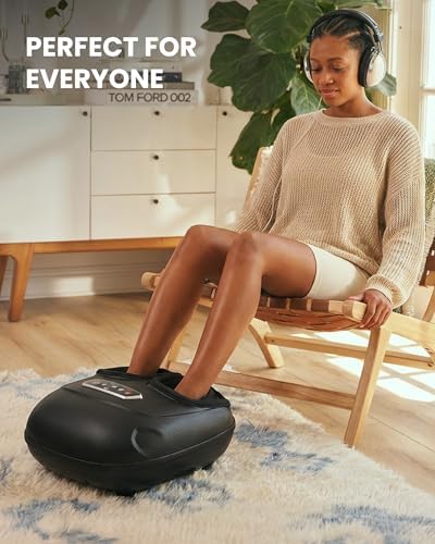 CILI 2026 Upgraded 4-in-1 Heated Foot Massager with Shiatsu, Compression & Vibration, Gifts for Women Men,Feet Massager Machine with Remote Control, Deep Kneading, Fits Big Feet 14 Men - Image 4