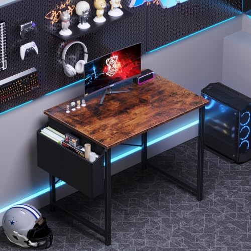 OLIXIS Small Computer Desk, 31 Inch Gaming Desks for Home Office - Image 5
