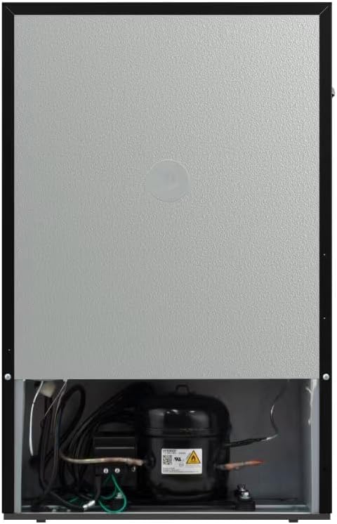 Frigidaire, 4.5 Cu. Ft. Retro Series Compact Refrigerator, Built-In Side Bottle Opener, Onyx - Image 4