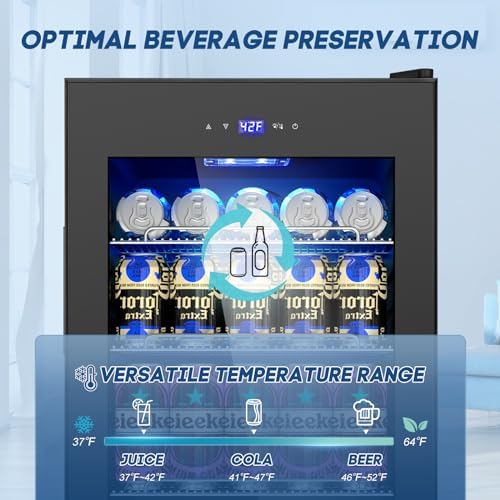 Velivi 17Inch Beverage Refrigerator and Cooler Freestanding - Image 3