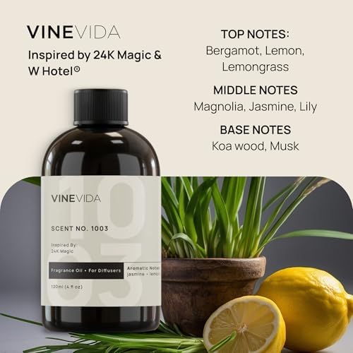 VINEVIDA (16oz) Hotel Fragrance Collection - Cold Air Diffuser Oil - Image 2
