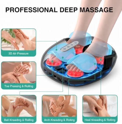 Medcursor Foot Massager with Heat, Shiatsu Deep Kneading [2026 Upgraded] - Image 2