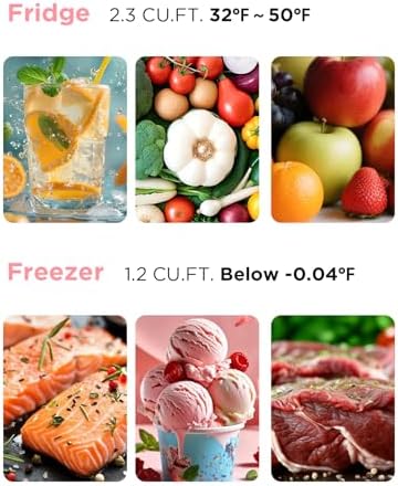 F.W.WOOLWORTHS 3.5 Cu.Ft Refrigerator with Freezer - Image 6