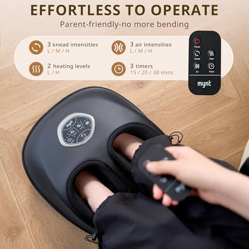 Mynt Shiatsu Foot Massager with Heat FSA Eligible HSA 2026 Upgraded - Image 5