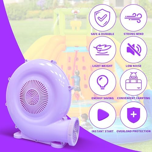 WELLFUNTIME Multi‑Purpose Portable Electric Air Blower (0.7HP 520W) - Image 5