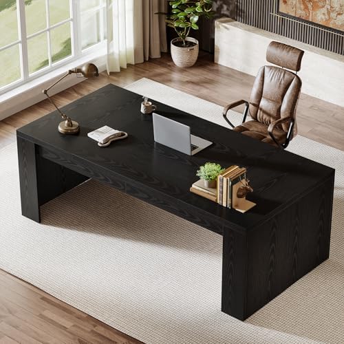Tribesigns 70.9-Inch Executive Desk - Image 5