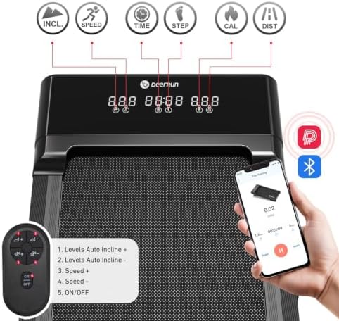 DeerRun Z10 Walking Pad with 12% Auto Incline - Image 6