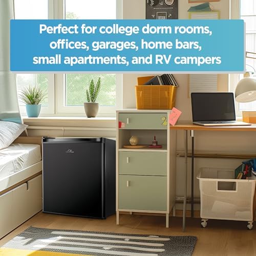 Commercial Cool 1.6 Cu. Ft. Compact Refrigerator, CCR16B, Black - Image 6