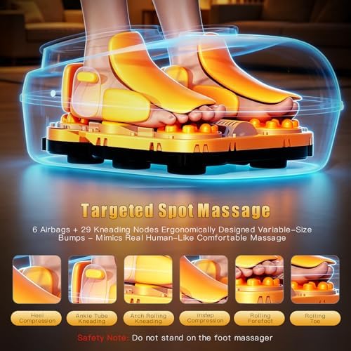 Shiatsu Foot Massager with Heat - Image 3