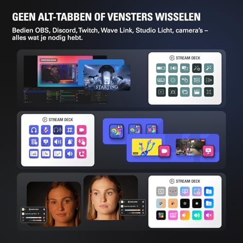 Elgato Stream Deck MK.2 White Studio Controller, 15 Keys - Image 4