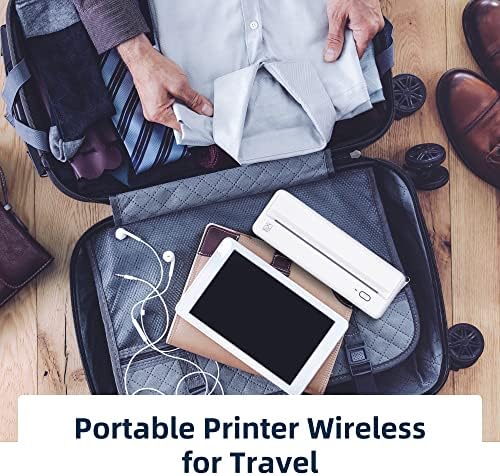 HPRT Wireless Portable Printer - Bluetooth Thermal Printer for Travel - Image 4