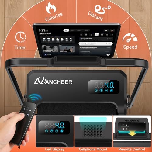 ANCHEER Walking Pad with Incline-Small Treadmill for Home - Image 6