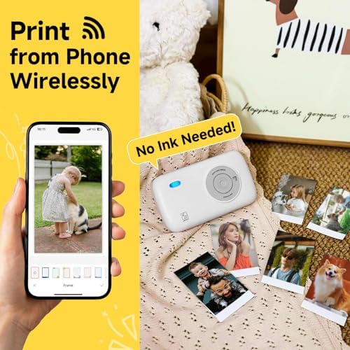 HPRT CP2100 Portable Photo Printer | 2x3 Mini|Bluetooth 5.0 & 4-Pass Tech - Image 2