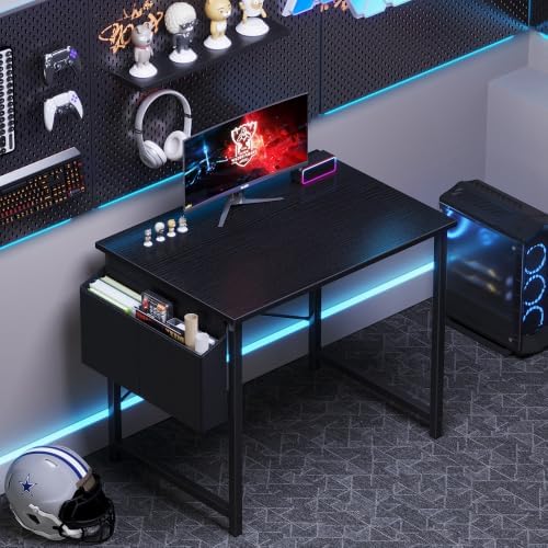 OLIXIS Small Computer Desk, 31 Inch Gaming Desks for Home Office - Image 5