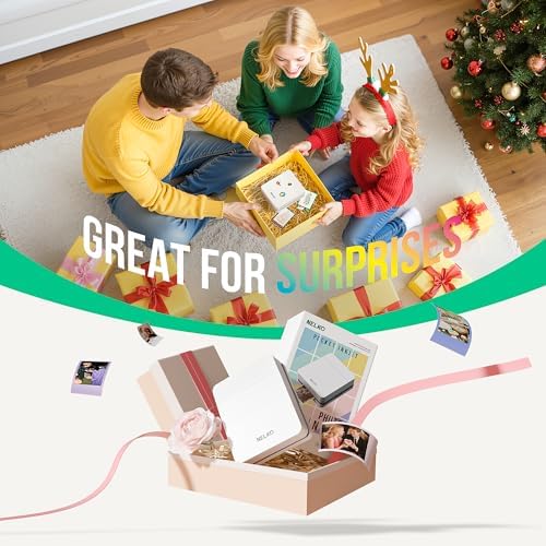 Nelko Portable Photo Printer, PP03 Color Mini Instant Photo Printer, White - Image 7