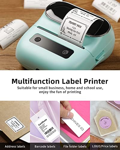 Phomemo M220 Label Maker, 3.14” Bluetooth Thermal Label Printer - Image 6