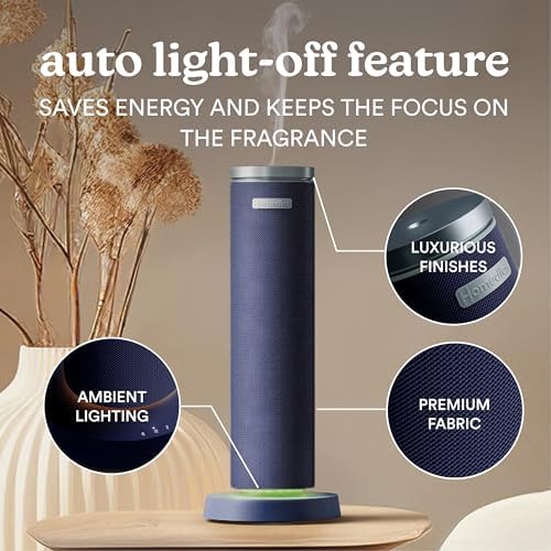 Homedics SereneScent Waterless Essential Oil Diffuser, Future Dusk - Image 3