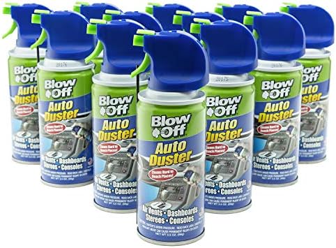 Blow Off AD-001-056-12PK Auto Air Duster - 3.5 oz., (Pack of 12) by BlowOffElectronicCleaners