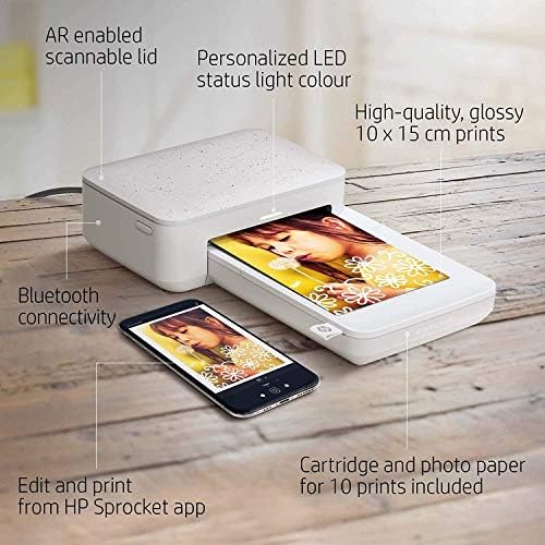 HP Sprocket Studio 4x6” Instant Photo Printer – Print Photos from Your iOS, Android Devices & Social Media - Image 2