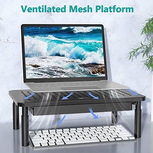 WALI Computer Monitor Stand with Storage - Image 5