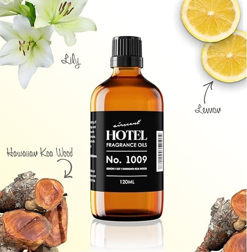 AirScent Hotel Diffuser Oil No. 1009 - Lemon Lily Koa Wood - 30 mL - Image 5
