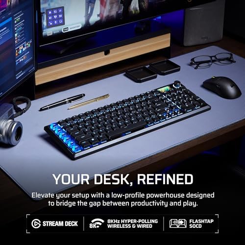 Corsair Vanguard AIR 99 Wireless RGB Gaming Keyboard – US QWERTY – Black - Image 2