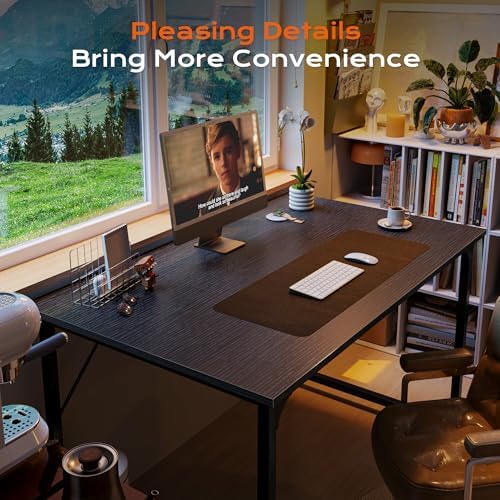 PRAISUN 40 X 24 Inch Computer Desk with Deeper Desktop - Image 5