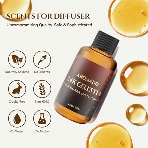AROMADD 24K Celestia Diffuser Oil Inspired by W Hotel Luxury Scent, 100 mL - Image 6