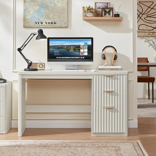 LEYAOYAO Office Desk 48" with 3 Drawers Storage File Cabinet - Image 4