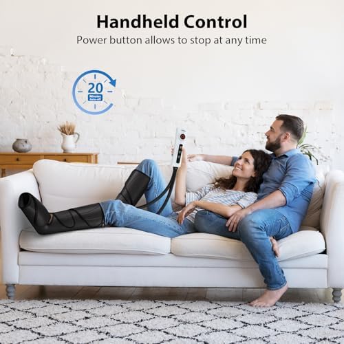 CINCOM Leg Massager for Circulation and Pain Relief - Image 2