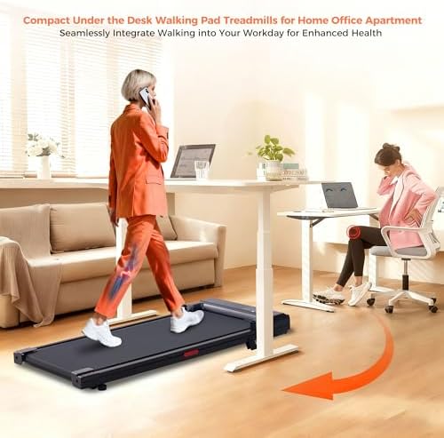 Walking Pad Treadmills with Handle Bar, Portable Small Treadmills for Home - Image 4