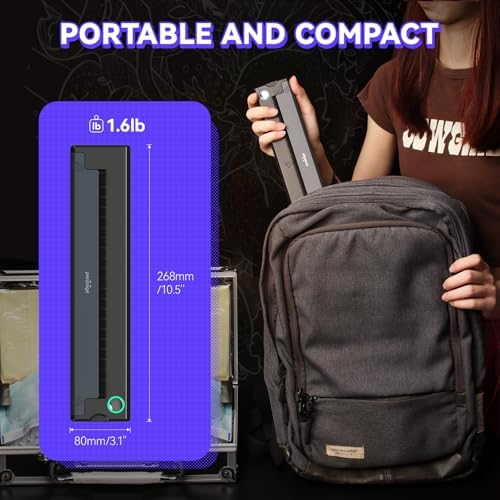 PeriPage P90 Wireless Tattoo Stencil Printer - Portable Thermal Printer with Bluetooth & USB for Smartphone/PC, 5 Free Stencil Papers & USB-C Cable Included, Professional & Beginner - Image 6