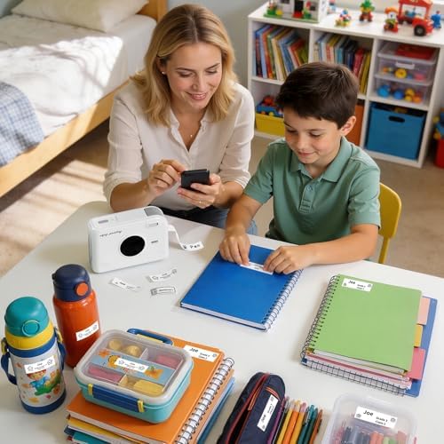 Phomemo Ribbon Printer, A30 Mini Label Maker Machine with Waterproof Labels - Image 5