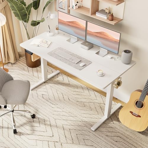 Sweetcrispy Electric Standing Desk, Computer Desk, 63x24 Inch - Image 2