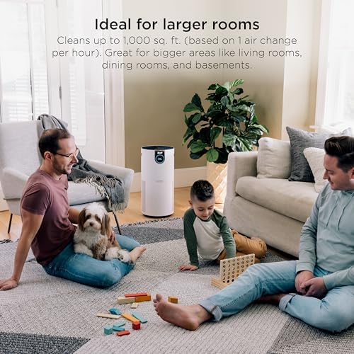 Shark Clean Sense Air Purifier Max, HP201, White - Image 2