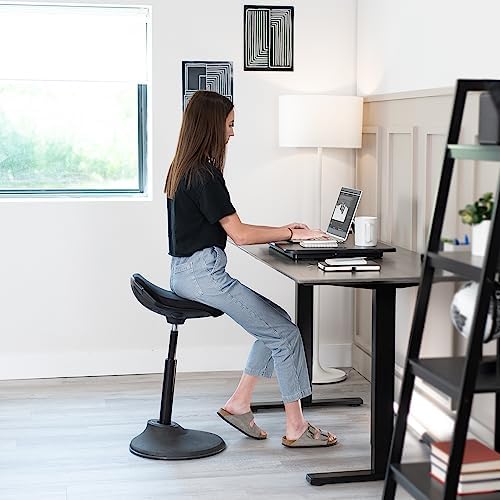 VIVO Black 26 in Single Top Standing Desk Converter, DESK-V001J - Image 6