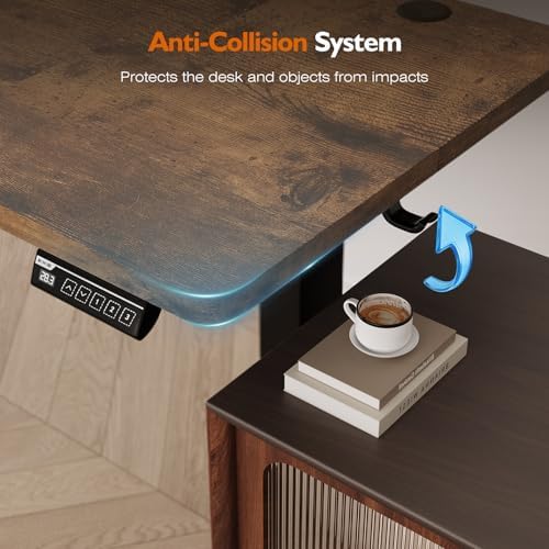 Monomi 59"x24"Electric Standing Desk Adjustable Height Computer Desk - Image 4