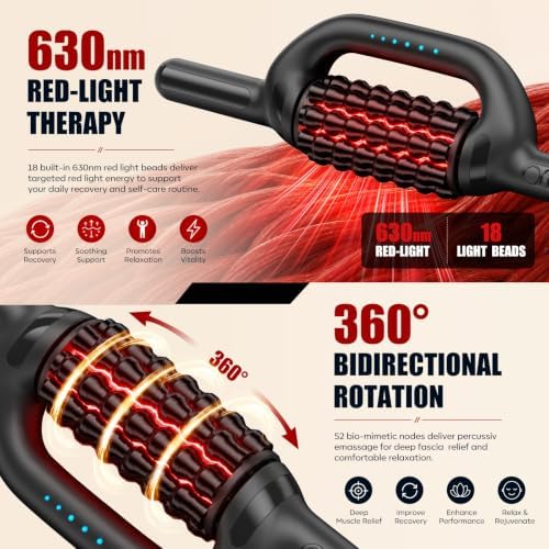 Electric Massager Roller for Back Shoulder Abdomen Leg & Foot - Image 3