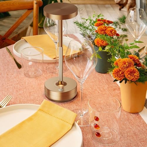 LED Cordless Table Lamp Rechargeable,Battery Powered Outdoor Table Light - Image 5