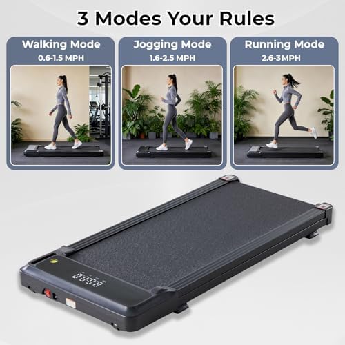 Walking Pad Treadmills for Home with Remote Control&LED Display - Image 2