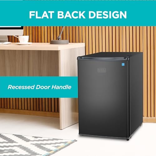 BLACK+DECKER 2.5 Cu. Ft. Compact Refrigerator, Energy Star, BCRK25B, Black - Image 6