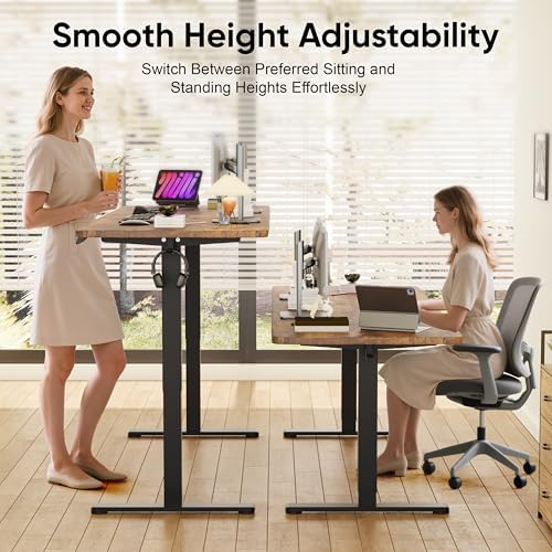 Monomi 79" Large Electric Standing Desk,Height Adjustable for Two-Person - Image 4