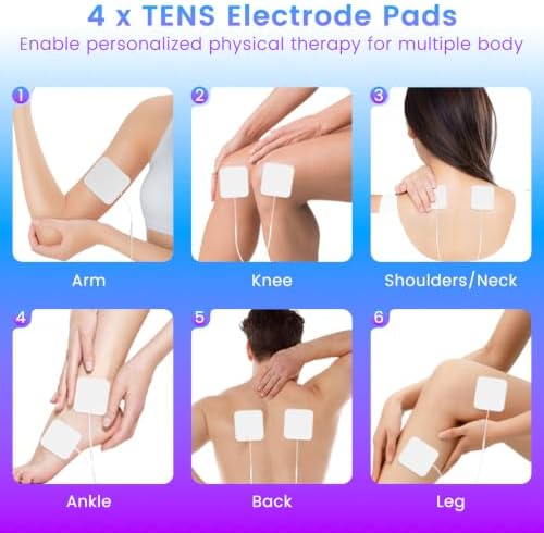 EMS Foot Massager with Infrared Therapy for Neuropathy,Foot Circulation Stimulator for Pain Relief,10 Modes & 20 Strengths for Plantar Fasciitis,Swelling,Cramps,RLS - Image 5