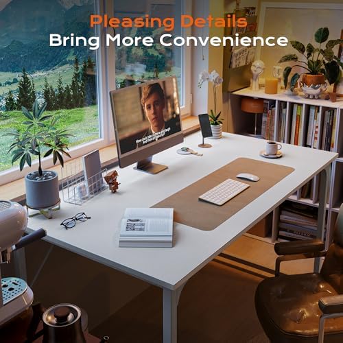 PRAISUN 47 X 24 Inch Computer Desk with Deeper Desktop - Image 5