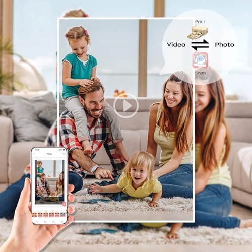HPRT 4x6 Photo Printer for iPhone & Android, Studio-Quality Instant Picture Printer, 60s Fast Printing - Image 4