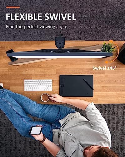Suptek Single Monitor Mount, Adjustable Monitor Arm Desk Mount Stand for 1 / One Screen up to 32 inch Screen(MD9401) - Image 5