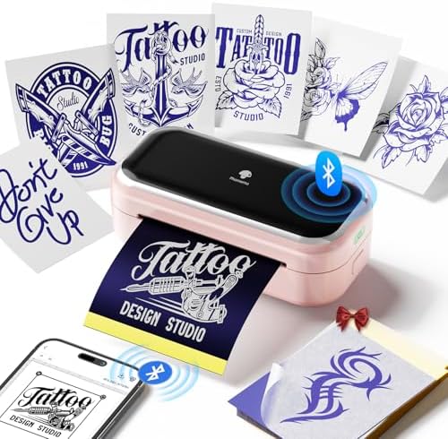 Phomemo TP31 Mini Tattoo Stencil Printer for Tattoo Artists & Beginners by Phomemo