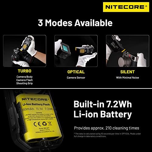 NITECORE BB2 Electronic Photography Air Blower Camera Cleaning Kit with NITECORE Tag - Image 6