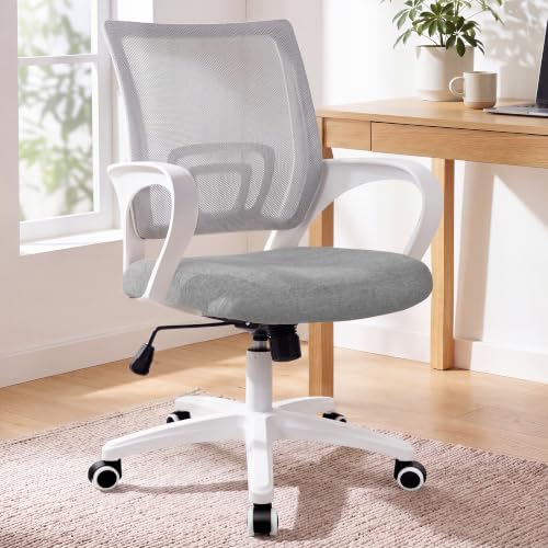 NEO CHAIR Office Computer Chair Ergonomic Mid-Back Mesh Desk Chair, Grey by NEOCHAIR