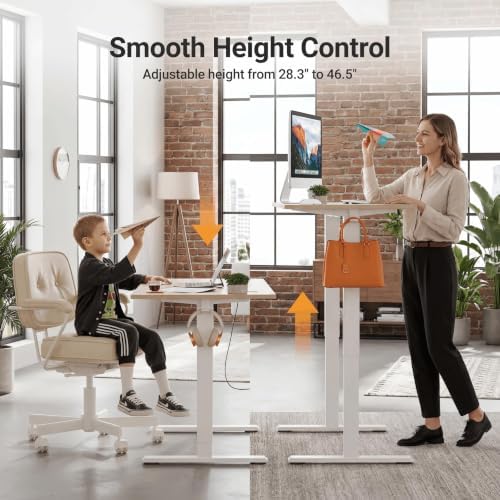 Claiks 35 x 20 Inch Nature Electric Standing Desk - Image 4